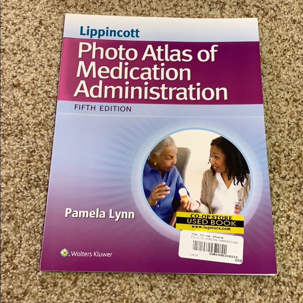 photo atlas of medication administration. fifth ed